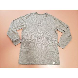 ユニクロ(UNIQLO)の*UNIQLO* Vネックヒートテック M(Tシャツ/カットソー(七分/長袖))