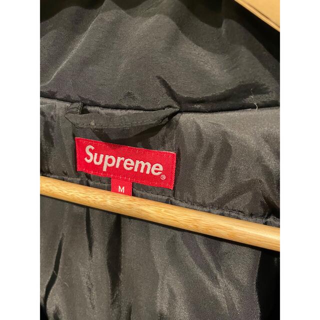 Supreme(シュプリーム)のsupreme sleeve logo sideline parka  美品　 メンズのジャケット/アウター(ダウンジャケット)の商品写真