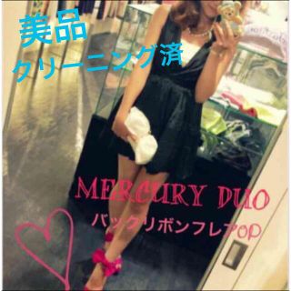 マーキュリーデュオ(MERCURYDUO)のマーキュリーデュオ　ワンピース(ミニドレス)