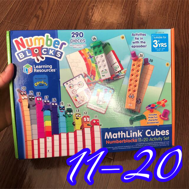正規 【11-20】新品Numberblocks Cubes③ Mathlink 知育玩具