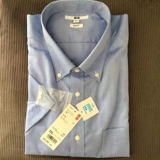 ユニクロ(UNIQLO)のユニクロ　ドライイージーケア　スリムフィットシャツ　XXL(シャツ)