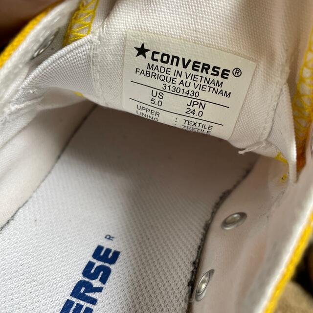 CONVERSE(コンバース)のconverse ALL STAR LIGHT SLIP OX yellow レディースの靴/シューズ(スニーカー)の商品写真