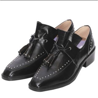 アメリヴィンテージ(Ameri VINTAGE)のAmeri VINTAGE   STUDS TASSEL LOAFER(ローファー/革靴)