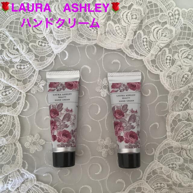 LAURA ASHLEY(ローラアシュレイ)の🌹LAURA　ASHLEY　HAND CREAM　🌹２本 コスメ/美容のボディケア(ハンドクリーム)の商品写真