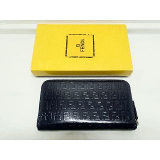 フェンディ(FENDI)の【1160】フェンディ　ラウンドファスナー　財布(財布)