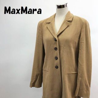 ザラ(ZARA)のMaxMara/ マックスマーラ テーラードジャケット ベージュ サイズ不明(テーラードジャケット)