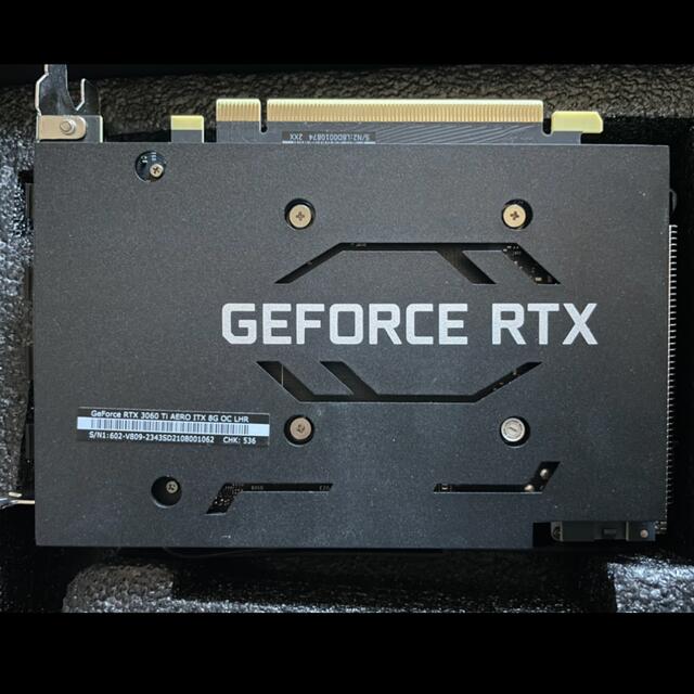 GeForce RTX 3060 Ti AERO ITX 8G OC LHR
