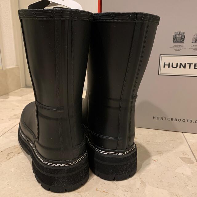 HUNTER(ハンター)の専用/ Hunter/ハンター リファインドショート スティッチブーツ サイズ5 レディースの靴/シューズ(レインブーツ/長靴)の商品写真