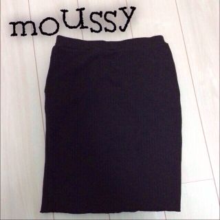 マウジー(moussy)のmoussy 今季タイトスカート(ひざ丈スカート)