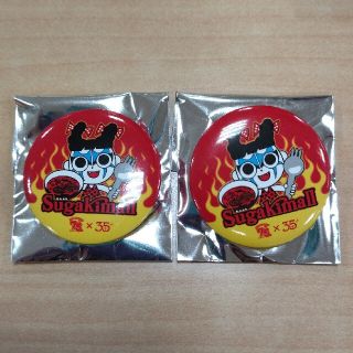スガキヤ　寿がきや　ラーメン　缶バッジ　聖飢魔Ⅱ(バッジ/ピンバッジ)