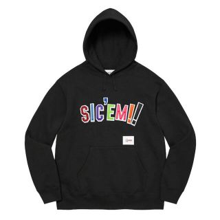 ダブルタップス(W)taps)のSupreme WTAPS SIC'EM! パーカー 黒 XXL(パーカー)