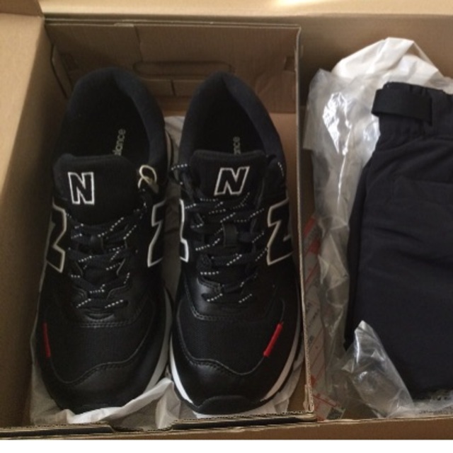 定番最新作 New Balance - ML574 ブラック レザーの通販 by Vince's shop|ニューバランスならラクマ 日本製安い