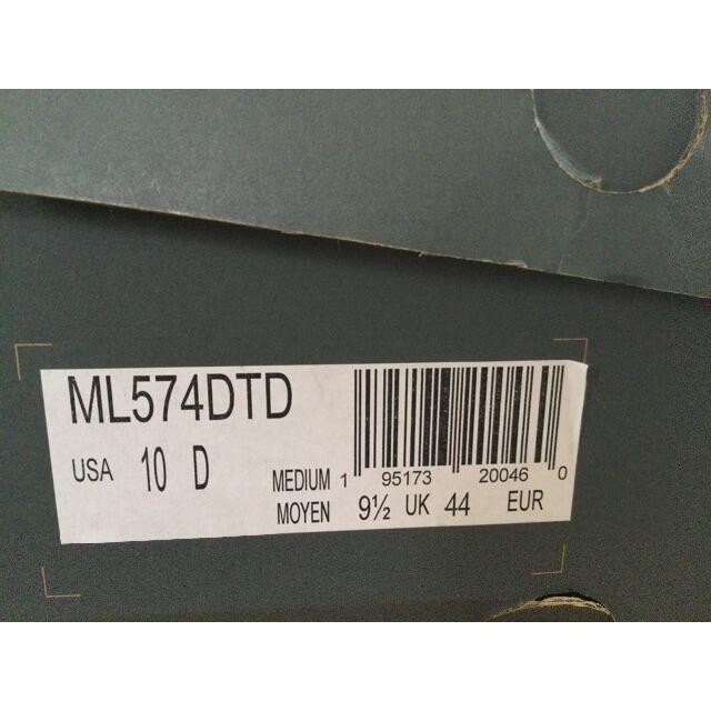 定番最新作 New Balance - ML574 ブラック レザーの通販 by Vince's shop|ニューバランスならラクマ 日本製安い
