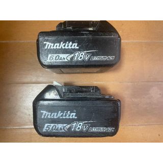 マキタ(Makita)のマキタ　18V  バッテリー　2個(工具/メンテナンス)