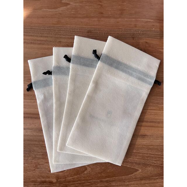 UNITED ARROWS(ユナイテッドアローズ)のユナイテッドアローズ　巾着袋　4枚セット レディースのファッション小物(ポーチ)の商品写真