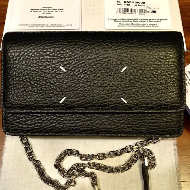 新品正規品 Maison Margiela 22SS チェーン ウォレット | www