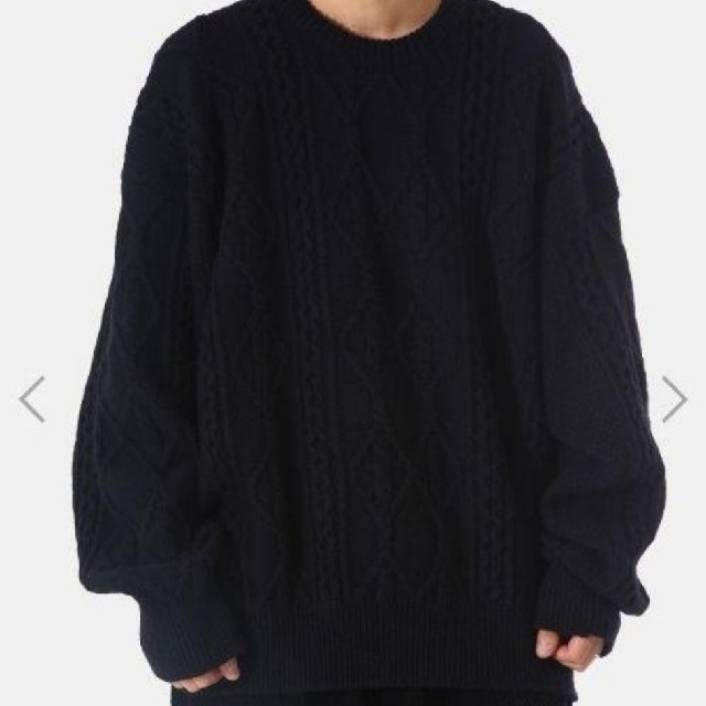 stein シュタイン Oversized Cable Knit LS | www.disk.kh.edu.tw