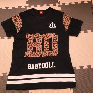 ベビードール(BABYDOLL)のベビードールXLサイズ　レオパード柄Tシャツ(Tシャツ(半袖/袖なし))