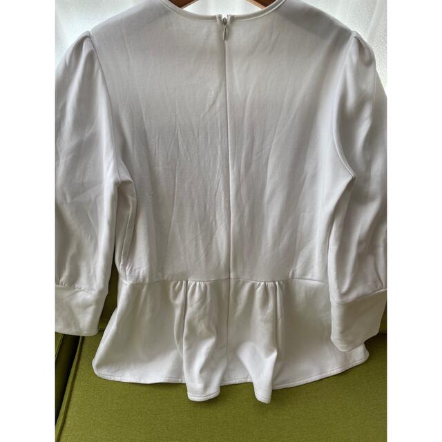 美品　ボーダーズアットバルコニー  SWEAT PEPLUM TOP サイズ36