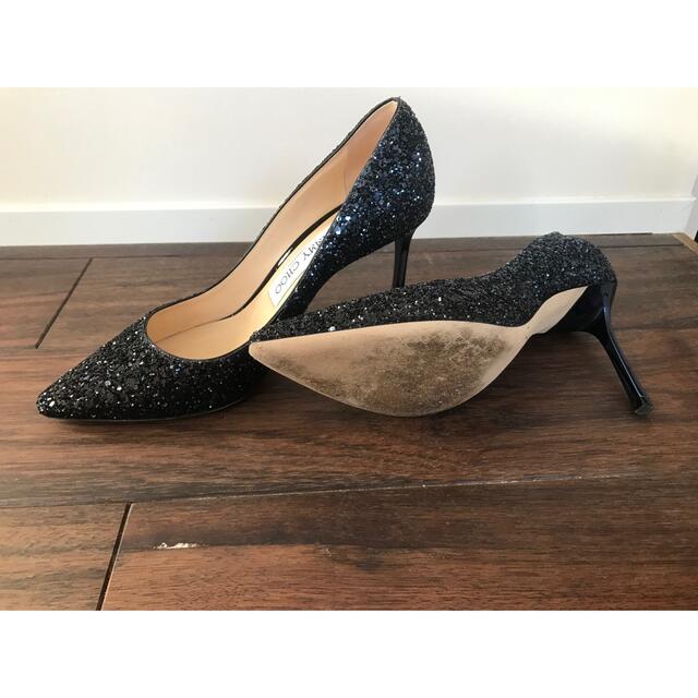 JIMMY CHOO パンプス　ROMY 85 サイズ35 ネイビー