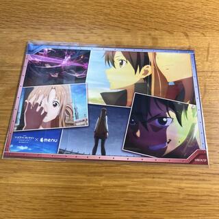 SAO menu コラボカード(カード)