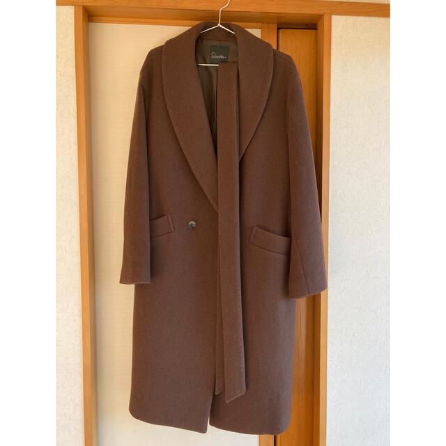 URBAN RESEARCH ROSSO ショールオーバーコート ブラウン