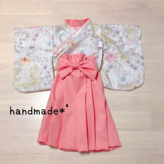 handmade♡ベビー袴(ロンパース)