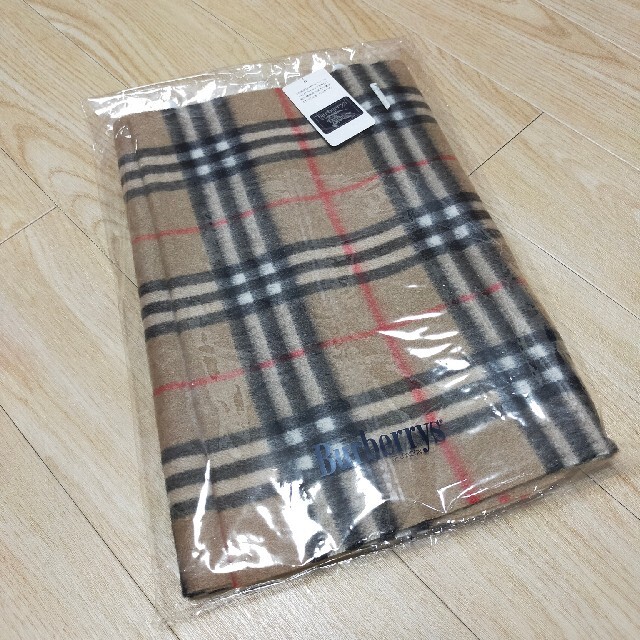 BURBERRY(バーバリー)のBURBERRY バーバリーズ カシミヤ ウール チェック マフラー 三陽商会  レディースのファッション小物(マフラー/ショール)の商品写真