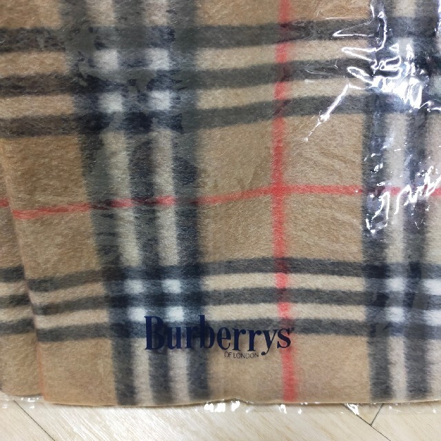 BURBERRY(バーバリー)のBURBERRY バーバリーズ カシミヤ ウール チェック マフラー 三陽商会  レディースのファッション小物(マフラー/ショール)の商品写真