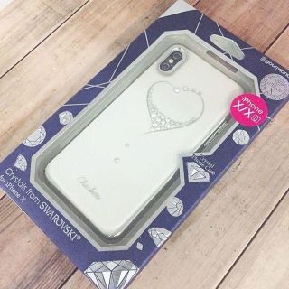 スワロフスキー(SWAROVSKI)のスワロフスキー iPhoneX/Xs 兼用 スマホケース(iPhoneケース)