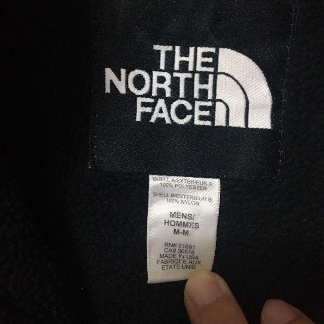 THE NORTH FACE(ザノースフェイス)の美品US規格ノースフェイスデナリベストポーラテック刺繍ロゴ黒ブラックL古着 メンズのトップス(ベスト)の商品写真