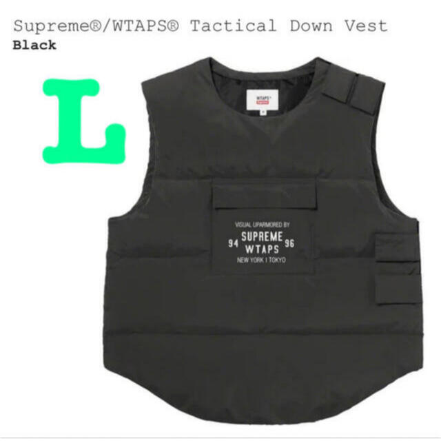 Lサイズ　Supreme wtaps tactical down vest