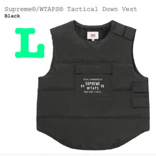 シュプリーム(Supreme)のLサイズ　Supreme wtaps tactical down vest(ダウンベスト)