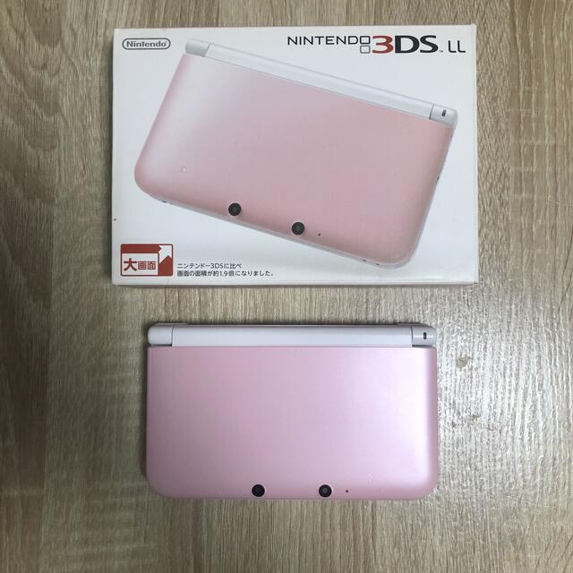 Nintendo 3DS  LL 本体ピンク/ホワイトエンタメホビー