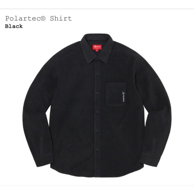 Supreme(シュプリーム)のSupreme Polartec Shirt Black Sサイズ メンズのトップス(シャツ)の商品写真