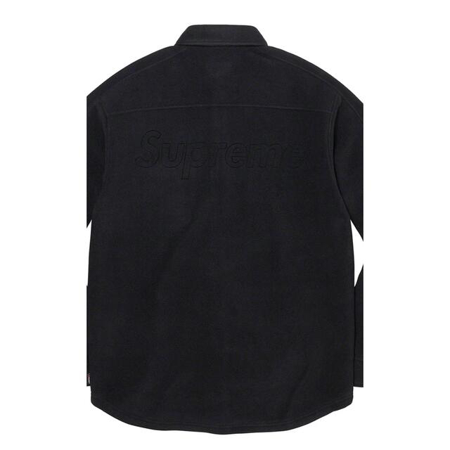 Supreme(シュプリーム)のSupreme Polartec Shirt Black Sサイズ メンズのトップス(シャツ)の商品写真