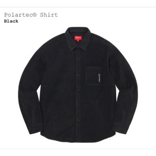 シュプリーム(Supreme)のSupreme Polartec Shirt Black Sサイズ(シャツ)