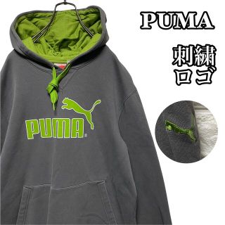 プーマ(PUMA)の【PUMA】プルオーバーパーカー 袖刺繍ロゴ プーマ(パーカー)