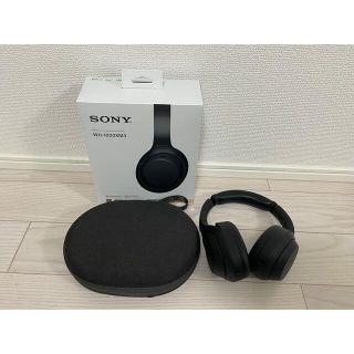 ソニー(SONY)のワイヤレスヘッドホン WH-1000XM4 ブラック(ヘッドフォン/イヤフォン)