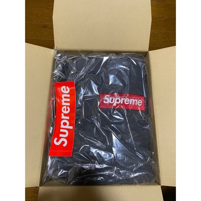 supreme box logo hooded charcoal XL