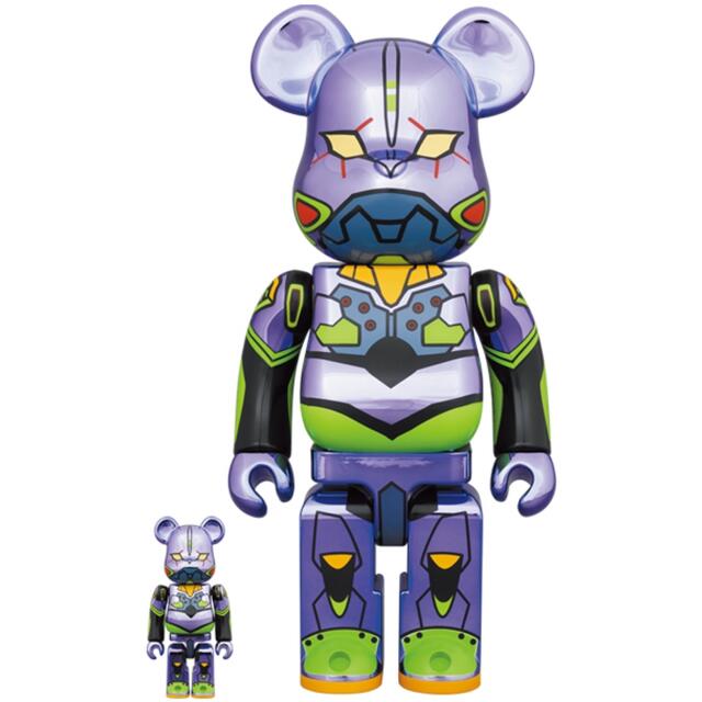 BE@RBRICK エヴァンゲリオン初号機CHROME Ver.