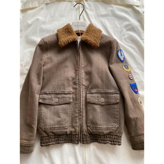 美品❗️グッチチルドレン デニムジャケット サイズ8 130 | vizoobras