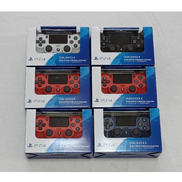 PS4 純正 コントローラー 6台