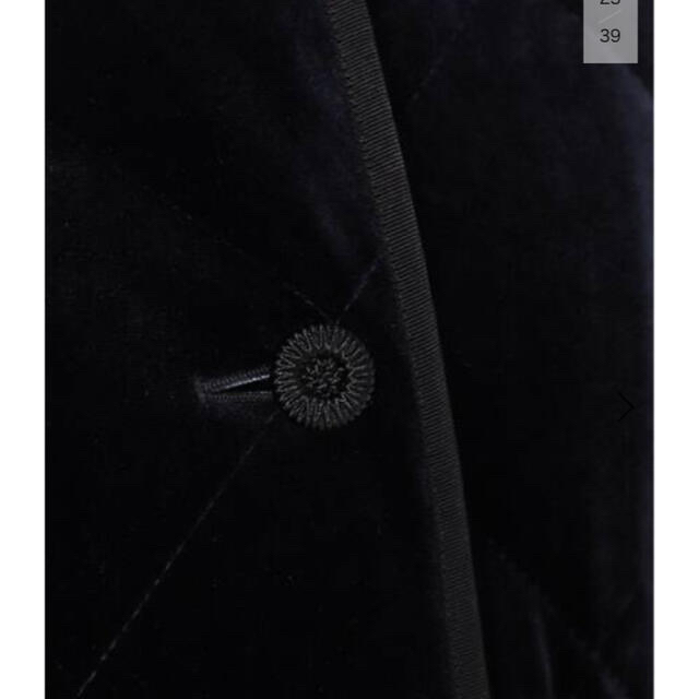 イエナ IENA LA BOUCLE ベロアキルティングコート 大人気完売品 イエナ IENA LA BOUCLE ベロアキルティングコート 大人気完売品