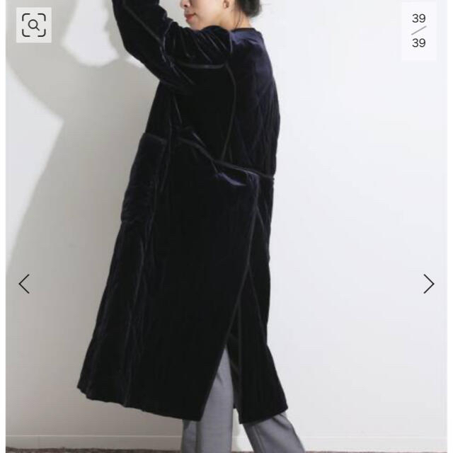 イエナ IENA LA BOUCLE ベロアキルティングコート 大人気完売品 イエナ IENA LA BOUCLE ベロアキルティングコート 大人気完売品