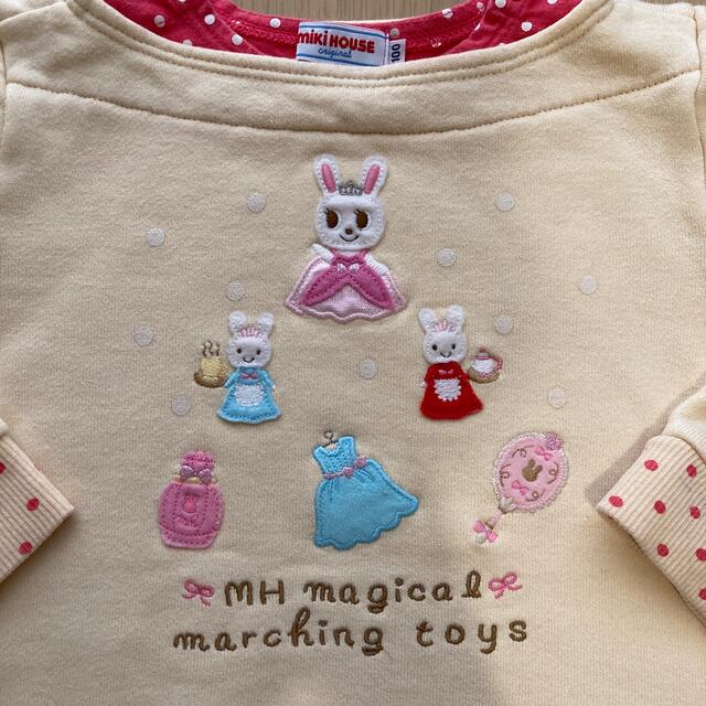 mikihouse(ミキハウス)のミキハウス　100 キッズ/ベビー/マタニティのキッズ服女の子用(90cm~)(Tシャツ/カットソー)の商品写真