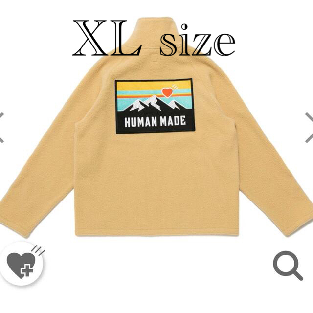 新品未使用human made FLEECE JACKET XL