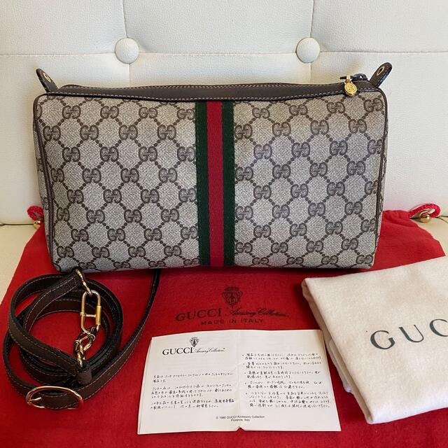 卸し売り購入 Gucci - 貴重 未使用 付属品完備 GUCCI オールドグッチ