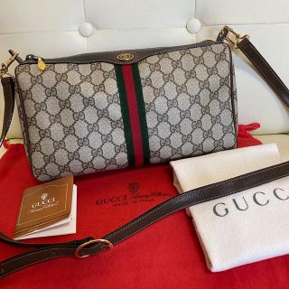 Gucci - 貴重 未使用 付属品完備 GUCCI オールドグッチ シェリーライン