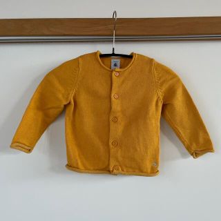 プチバトー(PETIT BATEAU)のプチバトー　カーディガン　18ヶ月(カーディガン/ボレロ)